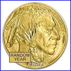 1 oz Gold American Buffalo Coin Random Year SKU #87710