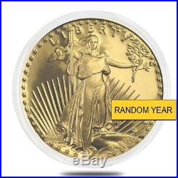1 oz Gold American Eagle $50 Coin Proof In Cap (Random Year)