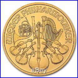 1 oz Gold Austrian Philharmonic Coin Random Year SKU #85597