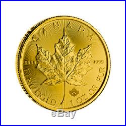 1 oz Gold Canadian Maple Leaf Coins Lot of 3