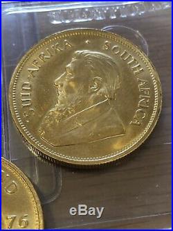 1oz Fine Gold South African Krugerrand Coin 1976 100% Genuine Solid Gold Invest