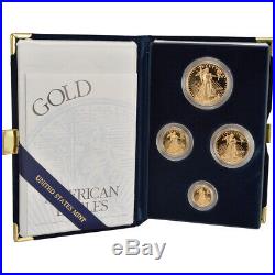 2000 American Gold Eagle Proof Four-Coin Set