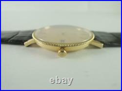 2000 TISSOT 1853 Coin Type Date Man 18K Case Gold Dial Quartz Vintage Watches