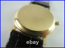 2000 TISSOT 1853 Coin Type Date Man 18K Case Gold Dial Quartz Vintage Watches