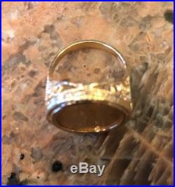 2001 $5 Liberty Gold Coin Ring