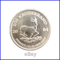 2004 1/10 Gold Krugerrand Coin 22 Carat Solid Gold