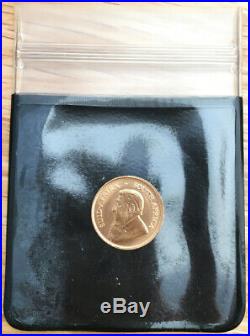 2004 1/10 Gold Krugerrand Coin 22 Carat Solid Gold