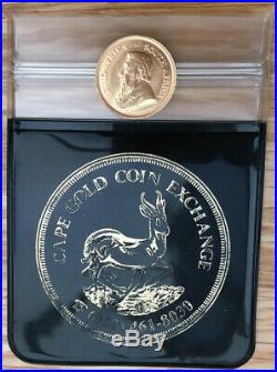 2004 1/10 Gold Krugerrand Coin 22 Carat Solid Gold