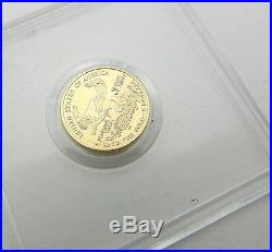 2005 EAGLE G$5 1/10oz FINE GOLD COIN