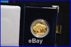 2006 W Proof 1 oz. 999 Gold Buffalo Coin in original Box with Certificate