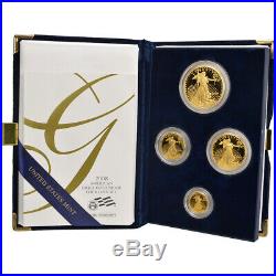 2008 American Gold Eagle Proof Four-Coin Set