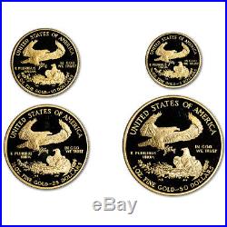 2008 American Gold Eagle Proof Four-Coin Set