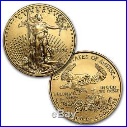 2008-W 4-Coin Burnished Gold American Eagle Set (withBox & COA) SKU #55433
