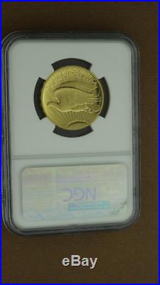 2009 1 oz $20 Gold Saint-Gaudens Double Eagle NGC MS69 Ultra High Relief Coin