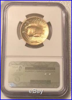 2009 NGC Graded MS70 PL Ultra High Relief $20 Gold Double Eagle Coin! PERFECT