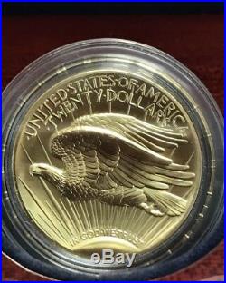 2009 UHR DOUBLE EAGLE $20 1 oz SOLID GOLD COIN Ultra High Relief