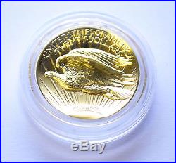 2009 Ultra High Relief Gold Double Eagle $20 US Mint Coin withBox and COA