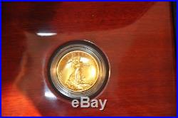 2009 W Ultra High Relief Double Eagle Gold Coin, Us. Mint, Box, Book, Coa, Nice