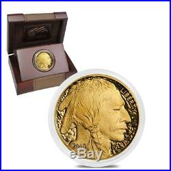 2010-W 1 oz $50 Gold American Buffalo Proof Coin (withBox & COA)