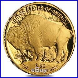 2010-W 1 oz $50 Gold American Buffalo Proof Coin (withBox & COA)