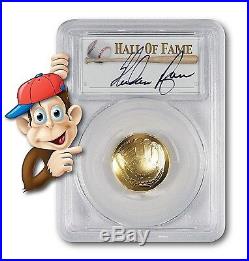 2014-W $5 Gold Baseball Coin PCGS MS69 Hand-Signed By Nolan Ryan