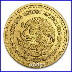 2016 Mexico 1/10 oz. 9999 Gold BU Unc Coin Solid 14K Yellow Gold Necklace NEW
