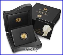 2016 US Mint Mercury Dime Centennial Gold Coin With ORIGINAL BOX & COA