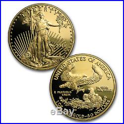 2016-W 4-Coin Proof Gold American Eagle Set (withBox & COA) SKU #95470