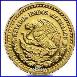 2017 1/4 oz Mexican Gold Libertad Coin. 999 Fine Proof (In Cap)