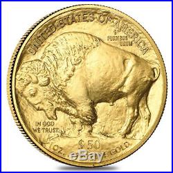 2017 1 oz Gold American Buffalo $50 Coin BU