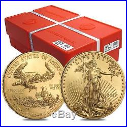 2017 1 oz Gold American Eagle $50 Coin BU