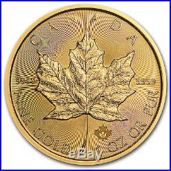 2017 1 oz Gold Canadian Maple Leaf Coin. 9999 Fine BU