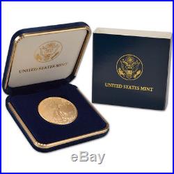 2017 American Gold Eagle (1 oz) $50 BU coin in U. S. Mint Gift Box
