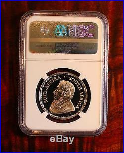 2017 South Africa 1oz Platinum Krugerrand Proof NGC PF70 Ultra Cameo Coin 5oth