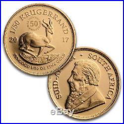 2017 South Africa 3-Coin Krugerrand 50th Anniversary Proof Set SKU #114880
