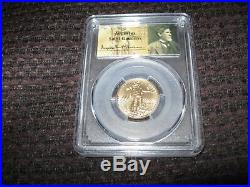 2017 U. S. $10 Gold Eagle PCGS MS70 PERFECT RARE COIN Special St Gaudens Holder