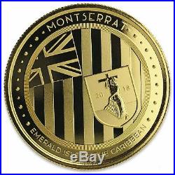 2018 1 oz Montserrat. 9999 Gold Coin BU 1 Troy Oz Gold #A472