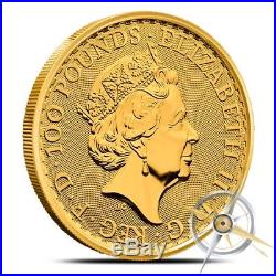 2018 Great Britain (UK) £100 1 Oz. 9999 Gold Britannia Oriental Border Coin BU