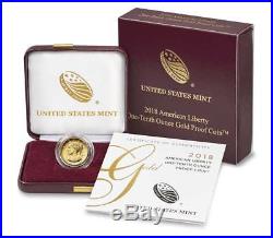 2018-W $10 American Liberty One-Tenth Ounce Gold Proof Coin (OGP+COA)
