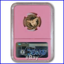 2018-W Breast Cancer Awareness $5 Gold Coin - NGC PR70 Pink Core