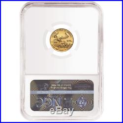 2019 $5 American Gold Eagle 1/10 oz. NGC MS70 ER Gold Coin Act Label