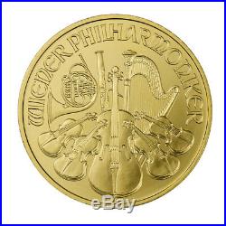 2019 Austria 1/10 oz Gold Philharmonic 10 Coin GEM BU SKU56443