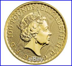 2019 Great Britain 1 oz Gold Britannia Oriental Border £100 Coin GEM BU SKU57002