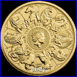 2021 Queen's Beasts Completer 1oz Gold Coin Whole Series of Beasts Pre Order
