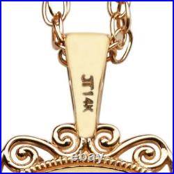 2025 1/10 oz American Gold Eagle BU Uncirculated Coin Solid 14K Gold Necklace 2025 1/10 oz American Gold Eagle BU Uncirculated Coin Solid 14K Gold Necklace
