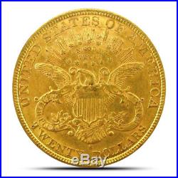 $20 Liberty Gold Double Eagle Coin Extremely Fine (XF) or Better Random Date