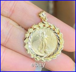22K Solid Yellow Gold 14K Pendant 1997UsedUnited States OF America6.75GM 22K Solid Yellow Gold 14K Pendant 1997UsedUnited States OF America6.75GM