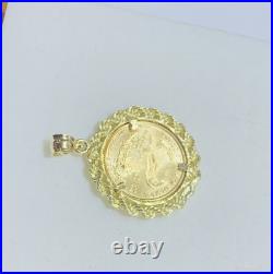 22K Solid Yellow Gold 14K Pendant 1997UsedUnited States OF America6.75GM 22K Solid Yellow Gold 14K Pendant 1997UsedUnited States OF America6.75GM