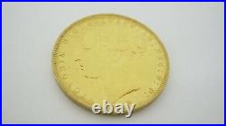 22ct Solid Gold Victorian Full Sovereign Coin Young Victoria Dated 1882 8 Gramme