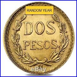 2 Pesos Mexican Gold Coin (Random Year)